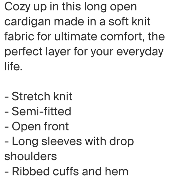 Reitmans Cardigan - Picture 4 of 4